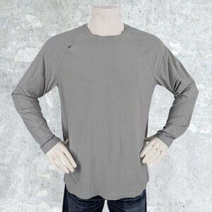 Rhone Long Sleeve T Shirt Size XL Tee Grey Gray